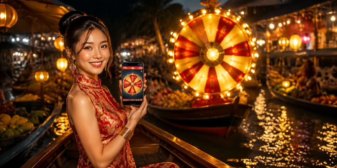 Người chơi theo dõi bảng tỷ lệ cược thể thao trong khu vực chợ đêm miền Tây
