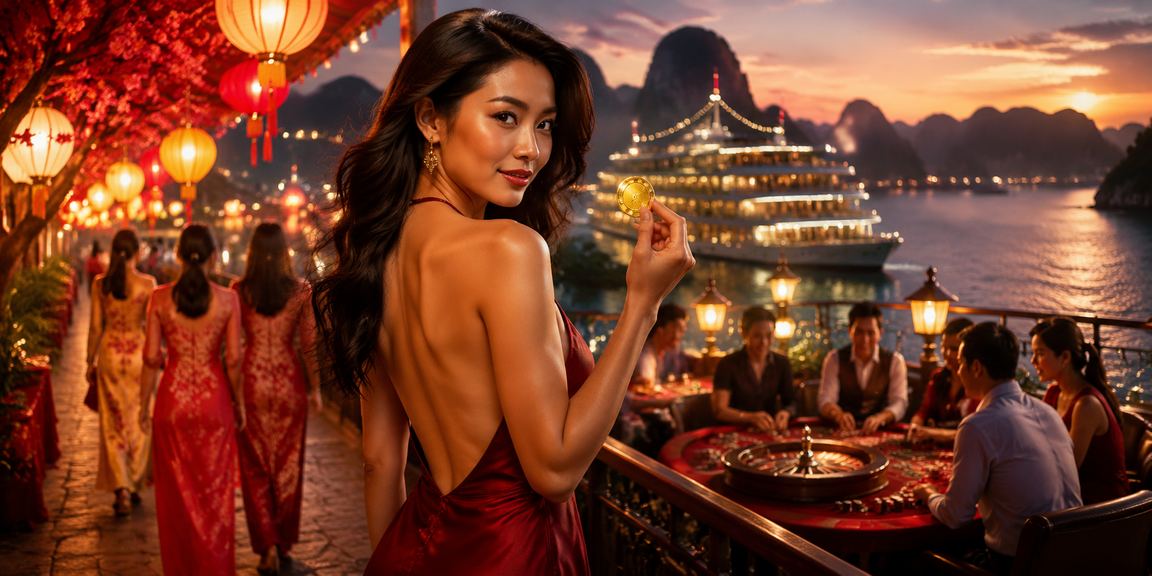 Khung cảnh đăng nhập g90s tại sảnh casino Sài Gòn